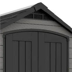 Keter Premier 7 X 7ft Outdoor Garden Apex Storage Shed - Grey -Lifetime Sales 12882034 1335036180500743