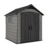 Keter Premier 7 X 7ft Outdoor Garden Apex Storage Shed - Grey -Lifetime Sales 12882034 1455036180317599