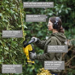 STANLEY FATMAX V20 18V Cordless Hedge Trimmer 55cm (Sfmcht855M1-Gb) -Lifetime Sales 12882306 2675052745698945