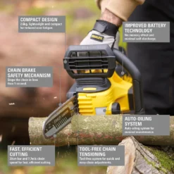 STANLEY FATMAX V20 18V Cordless 30Cm Chainsaw (Sfmccs630M1-Gb) -Lifetime Sales 12882310 1165052745702899