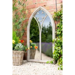 Church Window Outdoor Garden Mirror - 105cm -Lifetime Sales 12883608 6864875470329932
