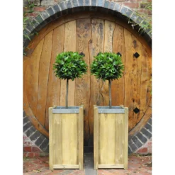Forest Garden Wooden Slender Planter -Lifetime Sales 12884312 5704843349000184
