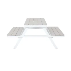 Picnic Bench - White & Grey -Lifetime Sales 12885210 1744853415530586