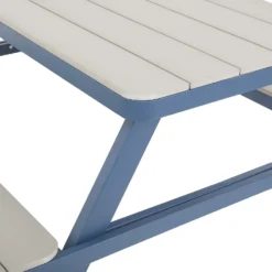 Picnic Bench - Navy & Grey -Lifetime Sales 12885211 9734853415418977