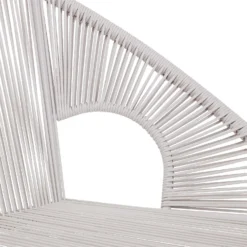 Homebase Acapulco 2 Seater Garden Bench - Grey -Lifetime Sales 12885516 3614843608039213