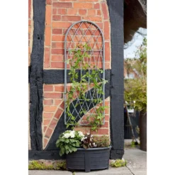 Faux Willow Arched Trellis - 1.2 X 0.45m 5 Faux Willow Arched Trellis - 1.2 X 0.45m -Lifetime Sales 12885556 8734856719268391