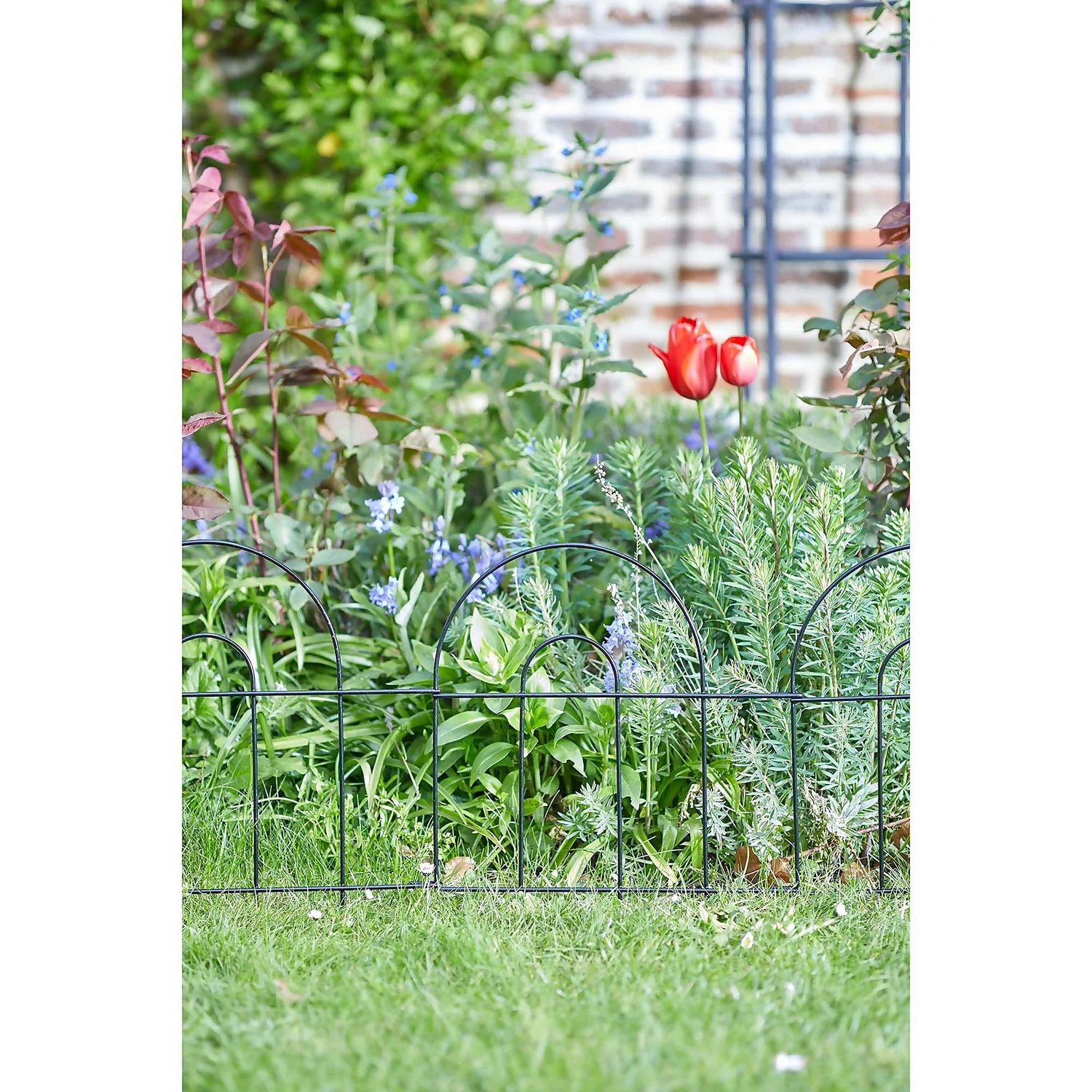 Smart Garden Fence 40cm X 3m - Black (4 Pack) 4 Smart Garden Fence 40cm X 3m - Black (4 Pack) - Image 2