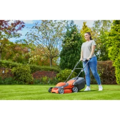 Flymo 1400W EasiStore 340R Electric Lawn Mower - 34cm -Lifetime Sales 12885911 6284846175288523