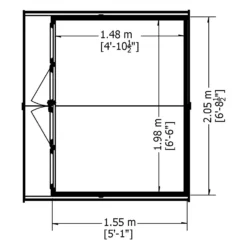 Shire Haddon Summerhouse - 7 X 5ft -Lifetime Sales 12887154 2004843280991276