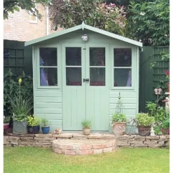 Shire Haddon Summerhouse - 7 X 5ft -Lifetime Sales 12887154 5544843280898174
