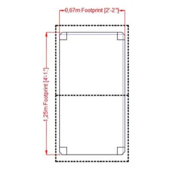Shire Forget Me Not Arbour - 4x2ft -Lifetime Sales 12887178 1264849862130852
