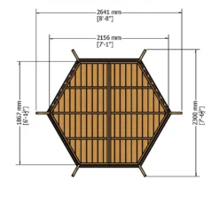 Shire Arbour - 7x6ft -Lifetime Sales 12887180 1414849861546503
