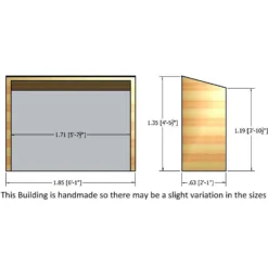 Shire Pent Shiplap Bike Store 6x3ft -Lifetime Sales 12887181 1604849862411178
