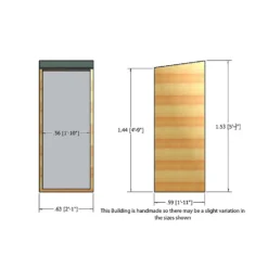 Shire Garden Store Shiplap - 2x2ft -Lifetime Sales 12887194 1074851613200126