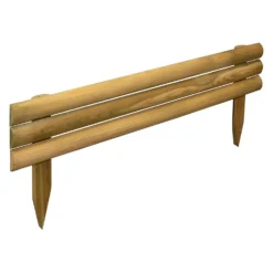Forest Horizontal Log Garden Border Edging - 80cm -Lifetime Sales 12887248 2394917242358990