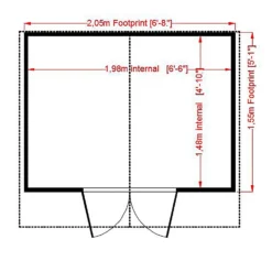 Shire Avance Summerhouse (incl. Installation) - 7x5ft 21 Shire Avance Summerhouse (incl. Installation) - 7x5ft -Lifetime Sales 12887380 1964849863478866