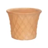 Terracotta Lattice Cone Plant Pot - 22cm 1 Terracotta Lattice Cone Plant Pot - 22cm -Lifetime Sales 12887452 1115011025311131
