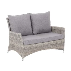 Florence 4 Seater Grey Rattan Garden Sofa Set -Lifetime Sales 12887803 1054843689611178