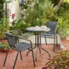 Eloise Bistro Set - Black 1 Eloise Bistro Set - Black -Lifetime Sales 12887997 8464843691810403