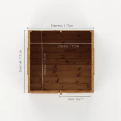 Mercia 4 X 4ft Snug Wooden Playhouse -Lifetime Sales 12888279 4085027553417030