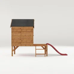 Mercia 7 X 9'4ft Snug Wooden Playhouse Tower & Slide - Installation Included -Lifetime Sales 12888291 1625027554175934