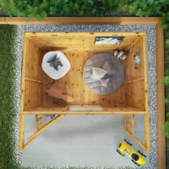 Mercia 5'9ft X 5'8ft Pent Style Wooden Playhouse -Lifetime Sales 12888294 1075019819092589