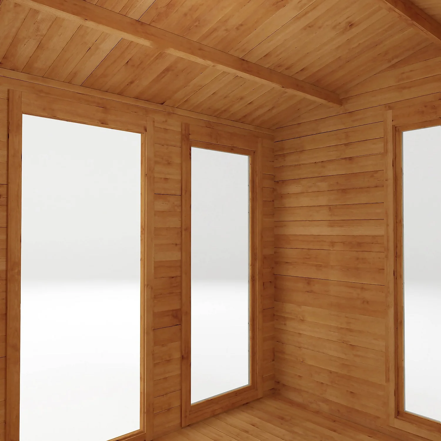 Mercia 3.5 X3m 19mm Log Cabin (Installed) 6 Mercia 3.5 X3m 19mm Log Cabin (Installed) - Image 4