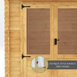 Mercia 4 X 3m 19mm Log Cabin -Lifetime Sales 12888476 3575023718965077