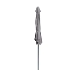 None 2.7m Crank & Tilt Parasol Light Grey - Dia. 38mm -Lifetime Sales 12888568 1444843674318519
