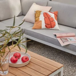 Spirit Metal Garden Corner Sofa Set - Grey -Lifetime Sales 12889918 1424846181006982