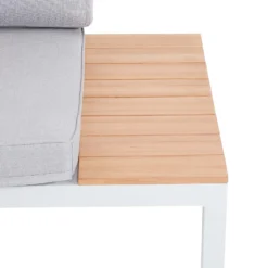 Spirit Metal Garden Corner Sofa Set - Grey -Lifetime Sales 12889918 2024846181086020