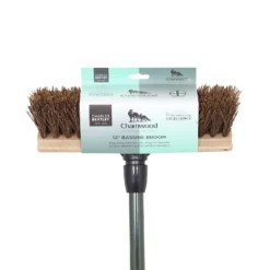 Charles Bentley Charnwood Bassine Wooden Garden Broom - 300mm -Lifetime Sales 12890894 2054915831703787