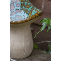 Ceramic Mushroom Garden Ornament - Medium -Lifetime Sales 12890925 6024843660824066