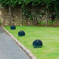 Chiswick Green Sphere Garden Ornament - 25cm -Lifetime Sales 12890949 8004843661194077