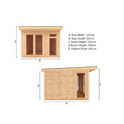 Mercia Insulated Garden Room 3 X 3m - Installed -Lifetime Sales 12891954 1804851896351172