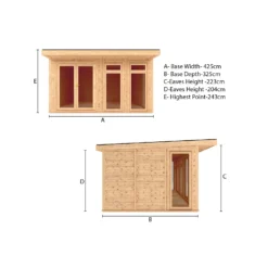 Mercia Insulated Garden Room 4 X 3m - Installed -Lifetime Sales 12891955 4964851896409507