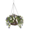 Artificial Easy Basket Petunias - 30cm -Lifetime Sales 12940755 1244857406680900