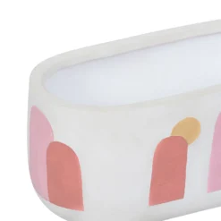 Modern Ceramic Long Oval Planter -Lifetime Sales 13050708 1874935273576612