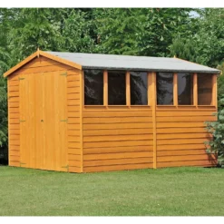 Shire 10 X 6ft Shed Overlap Double Door -Lifetime Sales 13082800 1734862497598595