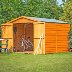 Shire 10 X 8ft Shed Overlap Double Door - No Windows -Lifetime Sales 13082801 7224862497245486