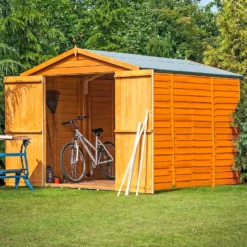 Shire 12 X 6ft Shed Overlap Double Door - No Windows -Lifetime Sales 13082802 7324862497641120