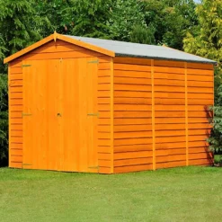 Shire 12 X 6ft Shed Overlap Double Door - No Windows -Lifetime Sales 13082802 7404862497599819