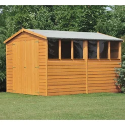 Shire 12 X 8ft Shed Overlap Double Door -Lifetime Sales 13082803 5894862497618977
