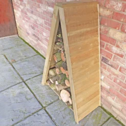 Shire Small Triangular Log Store Tongue And Groove -Lifetime Sales 13082825 1854862456418942