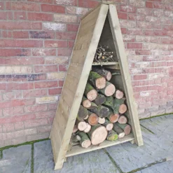 Shire Small Triangular Log Store Tongue And Groove -Lifetime Sales 13082825 2124862456482833