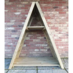 Shire Large Triangular Log Store Tongue And Groove -Lifetime Sales 13082827 3674862456372886
