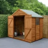 Forest Overlap Dip Treated 7x5ft Apex Shed - Double Door -Lifetime Sales 13129475 3864953458659173