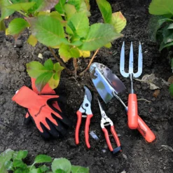 House Beautiful Gardening Gloves - Orange & Black -Lifetime Sales 13188715 1074928026783356