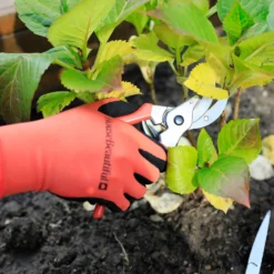 House Beautiful Gardening Gloves - Orange & Black -Lifetime Sales 13188715 1084928026753869