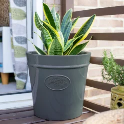 Country Living Heritage Denim Cone Pot - 21cm -Lifetime Sales 13188761 9534933183194255